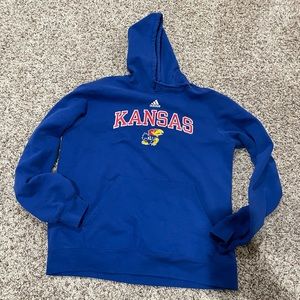 Kansas hoodie vintage and starting to peel